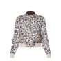 LV Reversible Botanical Print Bomber Jacket 