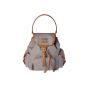 MIU MIU Canvas and leather backpack