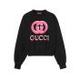 Gucci Printed cotton jersey sweatshirt