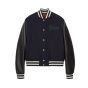 Gucci Wool and leather varsity jacket