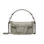 VALENTINO GARAVANI LOCÒ SMALL EMBROIDERED SHOULDER BAG