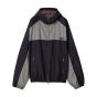 MIU MIU Technical silk zipper blouson jacket