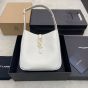 YSL LE 5 À 7 supple small IN GRAINED LEATHER