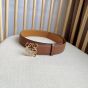 LOEWE Anagram belt in pebble grain calfskin