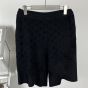LV Graphic Jacquard Knitted Shorts