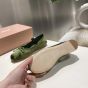 MIU MIU Satin ballerinas
