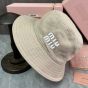 Miu Miu Drill bucket hat