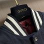 Gucci Wool and leather varsity jacket