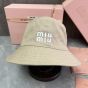 Miu Miu Drill bucket hat
