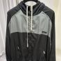 MIU MIU Technical silk zipper blouson jacket