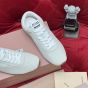 MIU MIU Plume suede sneakers
