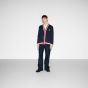 Gucci Knit wool cardigan with patch