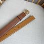 LOEWE Anagram belt in pebble grain calfskin