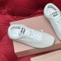 MIU MIU Plume suede sneakers