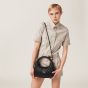 MIU MIU Wander matelassé nappa leather hobo bag