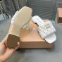 MIU MIU Matelassé nappa leather slides