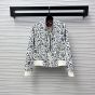 LV Reversible Botanical Print Bomber Jacket 