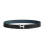 Hermès Panache belt buckle & Reversible leather strap 32 mm