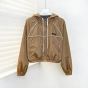 MIU MIU Technical silk blouson jacket