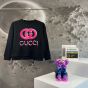 Gucci Printed cotton jersey sweatshirt