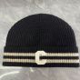 Celine initial beanie in cotton