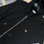 Celine loose triomphe hoodie in cotton and cashmere