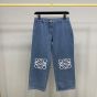 LOEWE Anagram baggy jeans in denim