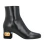 VALENTINO GARAVANI HERITAGE CALFSKIN ANKLE BOOT