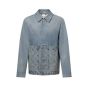 LV Upcycled Denim Canvas Jacket