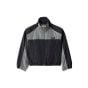 MIU MIU Technical silk zipper blouson jacket