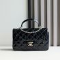 CHANEL Mini Classic Handbag With Top Handle
