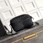 YSL LOU camera bag in quilted leather