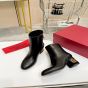 VALENTINO GARAVANI HERITAGE CALFSKIN ANKLE BOOT