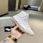 CELINE ALAN AS-02 MID LOW LACE-UP SNEAKER in CALFSKIN