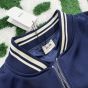 Celine triomphe zipped teddy jacket in double-face jersey