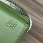 LOEWE XS Military messenger bag in supple smooth calfskin and jacquard