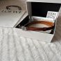 LOEWE Anagram belt in pebble grain calfskin