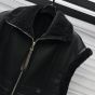 LV Shearling Leather Gilet 