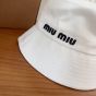 Miu Miu Drill bucket hat