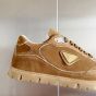 Prada Trail faded suede sneakers