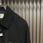 Celine triomphe blouson jacket in rayon twill