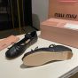 MIU MIU Leather ballerinas
