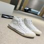CELINE ALAN AS-02 MID LOW LACE-UP SNEAKER in CALFSKIN