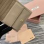 MIU MIU Small matelassé nappa leather wallet