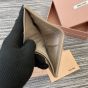 MIU MIU Small matelassé nappa leather wallet