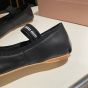 MIU MIU Leather ballerinas