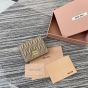 MIU MIU Small matelassé nappa leather wallet