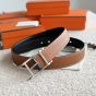 Hermès Quentin reversible belt