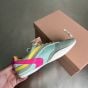 MIU MIU Gymnasium technical fabric and suede sneakers