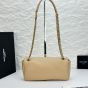 YSL CALYPSO small in plunged lambskin